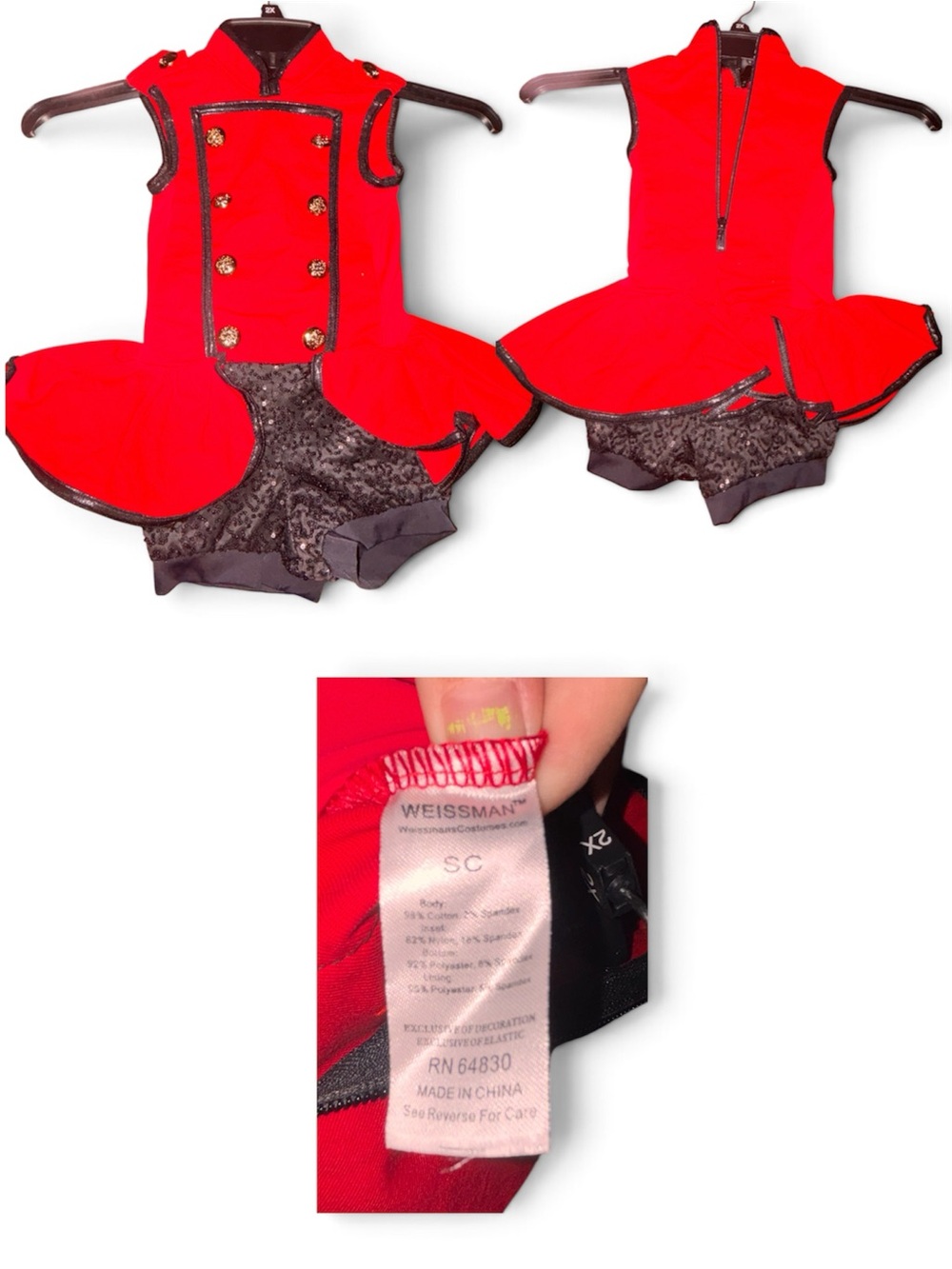 Weissman Red and Black Men’s Performance Undergarment